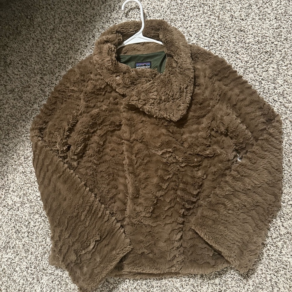 Brown Fuzzy Pullover Sweater